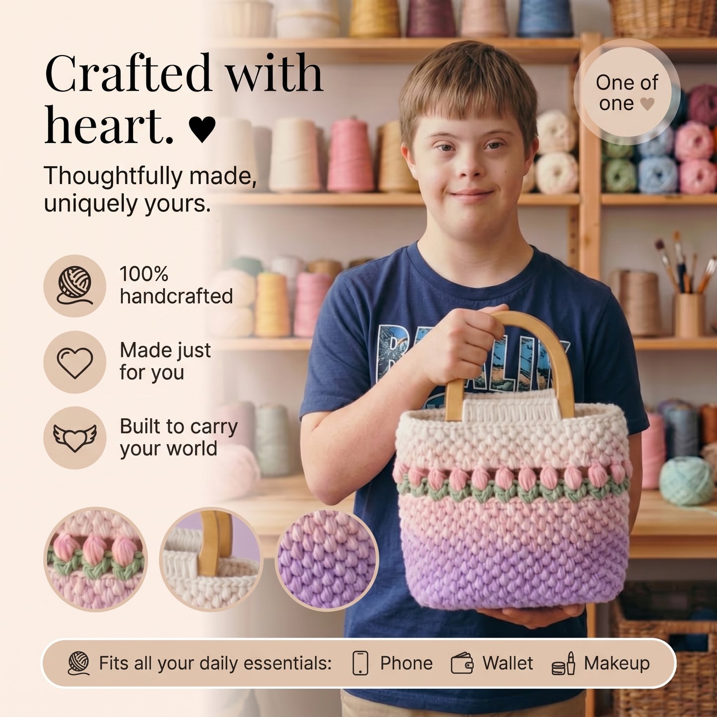 Aidan's Tulip Tote