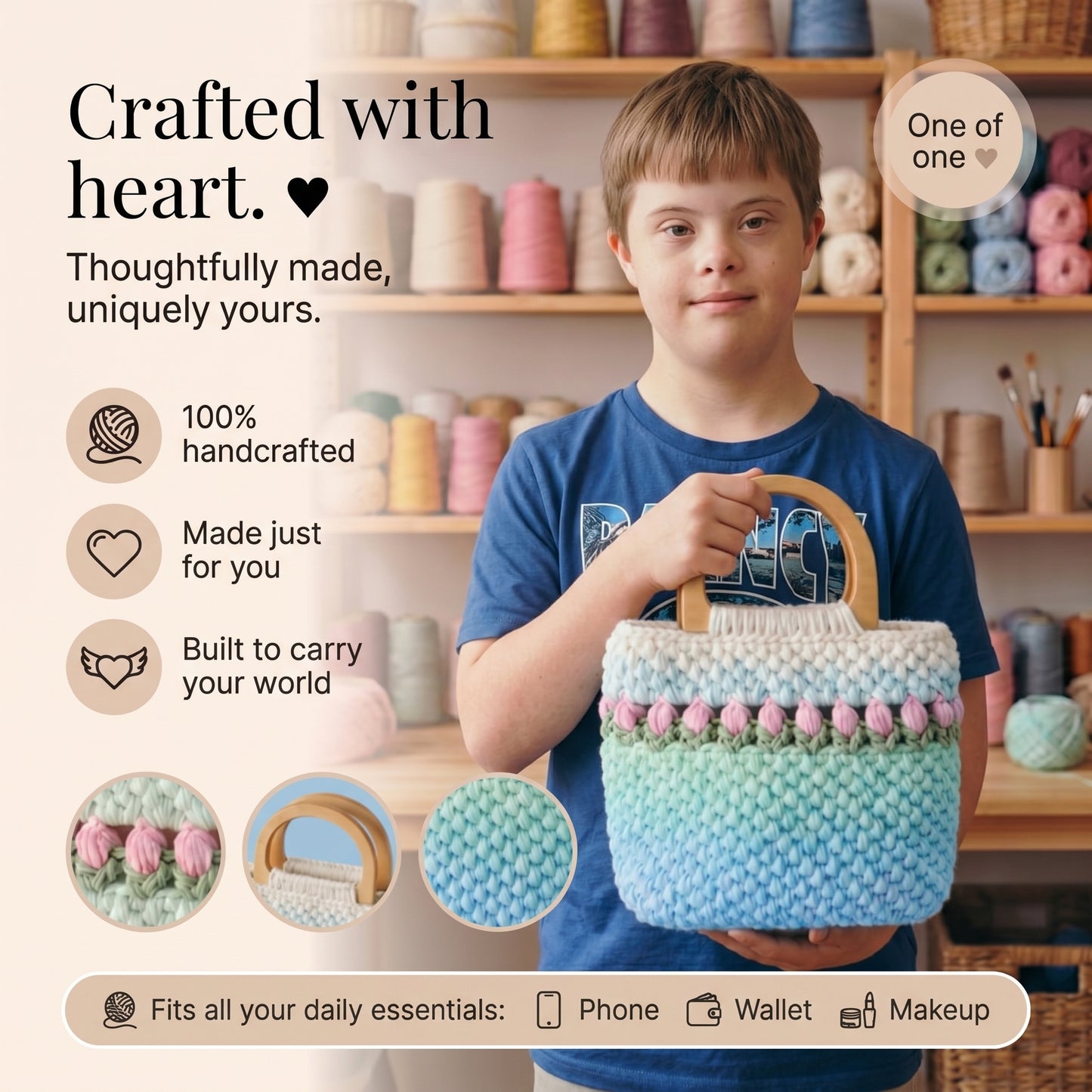 Aidan's Tulip Tote